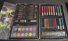 Tropical Rain Forest Art Studio 67 Pcs Art Set