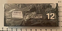 Artists Gouche 12 Color Opaque Water Color Paints 15ml Tubes