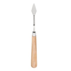 14mm HM#3 Painting Palette Knife Stainless Steel Spatula Wood Handle