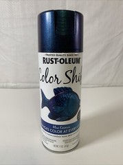 Rustoleum Color Shift Spray Paint Blue Cosmos 11 oz blue holographic effect