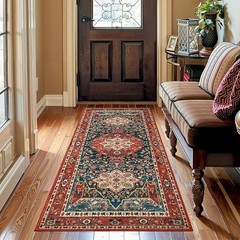2×6 Rug Runners for Hallways, Non Slip Kitchen Washable Long Runner Rugs,