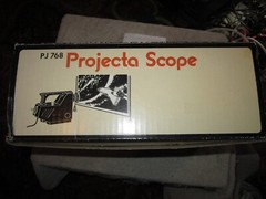 Vintage Projecta Scope PJ768 Projects and Magnifies Picture Art Mint in Box