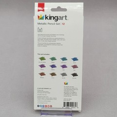 Art Pencil Bundle KingArt Metallic Master’s Touch Pastel & 36 Vibrant Colors Set