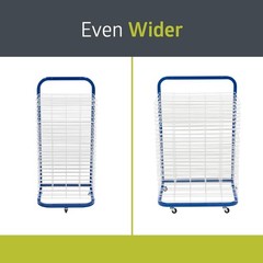 Pearington Mobile 25Shelf Art Drying Rack for Classrooms and Art Studios, Hea…