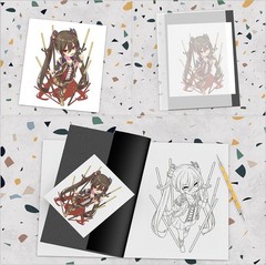 200 Sheets Carbon Paper Black Graphite Paper Transfer Tracing Paper and 5 Pieces
