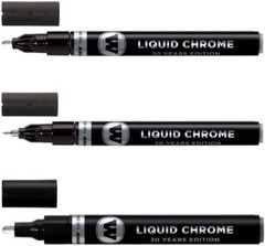 Liquid Chrome Marker Set – 1Mm, 2Mm And 4Mm