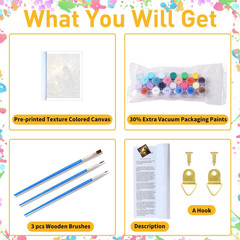 Paint by Numbers Kit for Adults, Jesus Paint by Numbers Kit for Adults Beginners