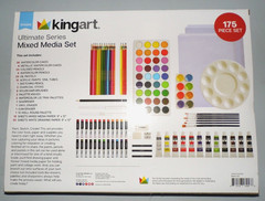 Kingart Mixed Media Set 175 Pieces New in Package