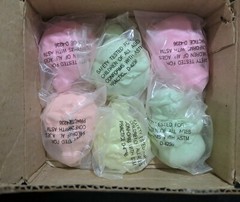 Lot of 12 Winter Theme Sidewalk Chalk – Snowman Santa Reindeer – Christmas