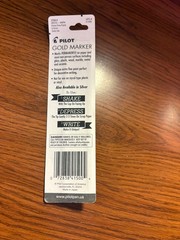Pilot Gold Paint Marker 41500 0.5mm Extra Fine Point