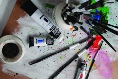 Artists’ Acrylic Brush, Size 8 #8 Round