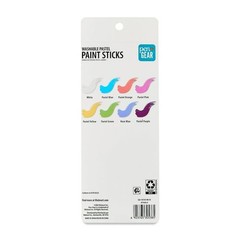Pen+Gear 8 Paint Sticks For Kids, 8 Colors, Washable, Non-Toxic