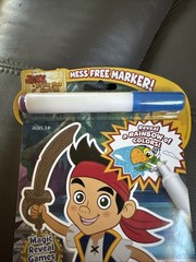 Imagine Ink Disney Junior Jake & Never Land Pirates Magic Ink Coloring Book NEW