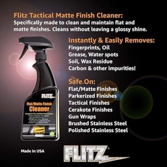 Flat Matte Finish Cleaner – 16oz Bottle of USA 16 Fl Oz (Pack of 3) Unscented