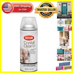11 Ounce Crystal Clear Acrylic Coating Spray – Gloss Finish, Moisture Resistant
