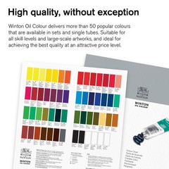 Oil Paint Winton 37ml 13.5oz Tube Zinc White Winsor Newton Color