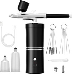 Airbrush Kit with Compressor Portable Airbrush Air Brush Kit with Air Compressor