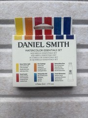 Daniel Smith Extra Fine Watercolor Essentials Set, Multicolor 6x 5ml Tubes