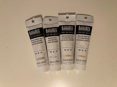 Liquitex Heavy-body Acrylic Paint – Lot of 4 x 2 oz Tubes – NEW – Iridescents