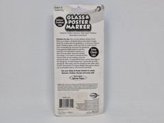 Glass & Poster Marker – Purple – Use Outdoor & Indoor on Posters, Banners