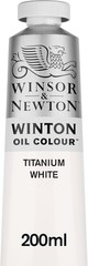 Winton Oil Color, 200ml 6.75-oz Tube, Titanium White