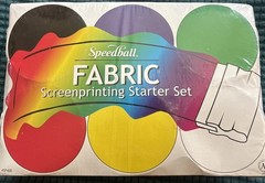 Speedball Screen Printing Textile Ink Starter Set – 6 x 4oz Jars – for fabrics