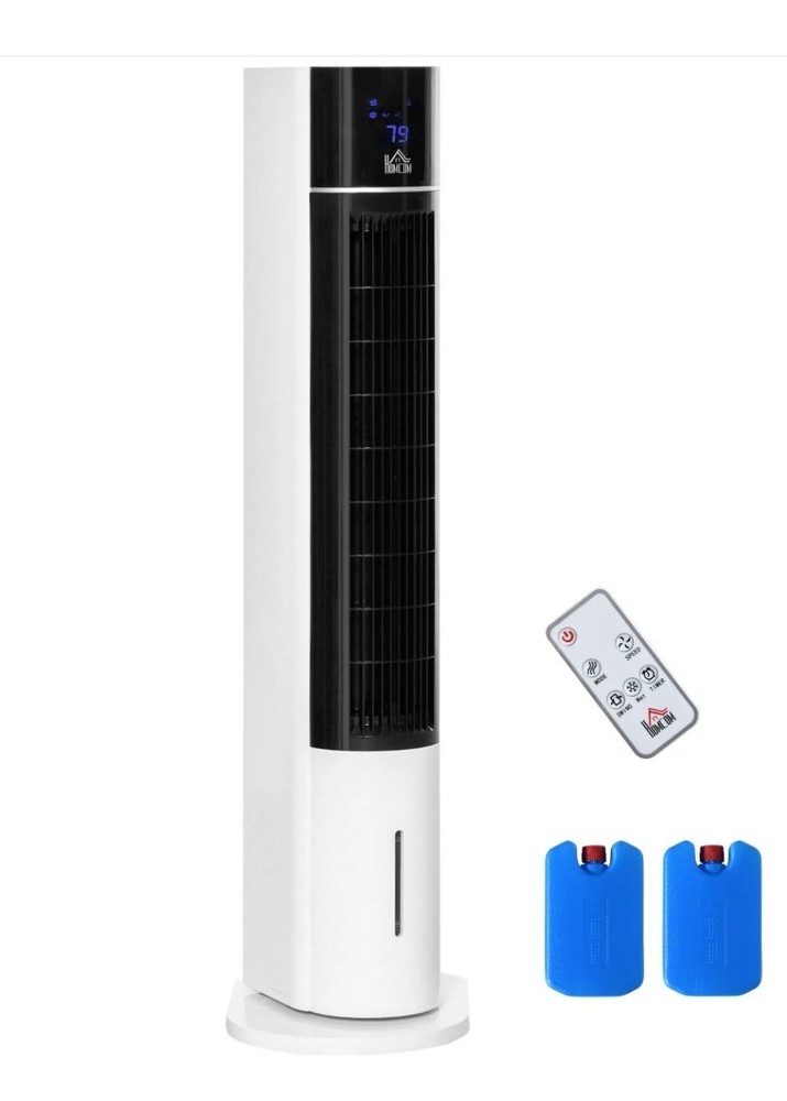 41″ Portable Cooler Air Conditioner for Home Office, 3-In-1 Evaporative Ice Cool