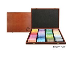 Mungyo Gallery Artists’ Soft Oil Pastel Set 74 Color Pastels Wood MOPV 74W+DHL