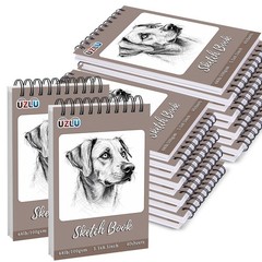 20 Pcs Sketch Books Bulk 5.5 x 8.5 In 800 Sheets Top Spiral Bound Sketch Pad …