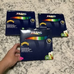 PRANG Colored Pencils 50 ct Pencils LOT OF 3 / New In Box