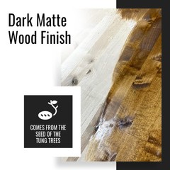 Real Milk Paint, Dark Tung Oil for Wood Finishing, Cutting Boards, Outdoor Fu…