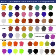 U.S. Art Supply® 6 Color 1oz Neon Fluorescent Paint Set with Cleaner & Thinner