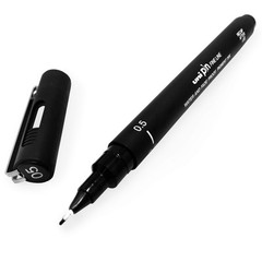 Uni Pin Fineliner Drawing Pen – Sketching Set – Gray Tones – 0.1/0.5Mm