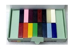 Encaustic Art The Original – BASIC SELECTION Set of 16 -Encaustic Wax Block C…