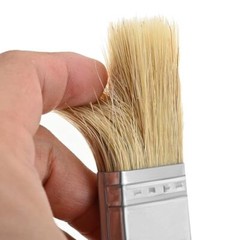 3PCS Chip Paint Brushes 1Inch 1.5Inch and 2Inch Assortment Natural Bristles