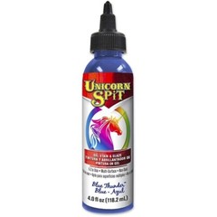 Eclectic 5770-008 Unicorn Spit Wood Stain And Glaze – Blue Thunder 4.0 oz bottle