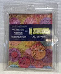 Gel Press Monoprinting Plate 8” X 10” Reusable Gel Printing Mixed Media Art