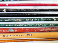 Used Lot 21 Water/Oil/Craft Paint Brushes, Grumbacher, Winsor, Delta, Langnickel