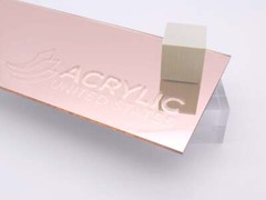 1/8″ Rose Gold Mirror #1350 Acrylic Sheet