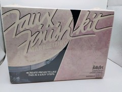 Plaid Faux Finish Marbling Mauve Color Factory Folk Art USA Made Woodworking Kit