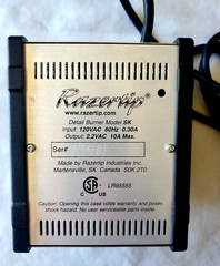 Razertip SK Wood Burning Pyrography Power Supply Base Unit Only 10 Amp 120V