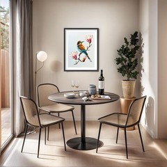 Colorful Bird Diamond Painting Kits for Adults Beginners Magnolia Flower Diamond