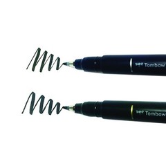 Tombow Fudenosuke Black Brush Pen – Choose Hard or Soft – Multibuy – UK SELLER