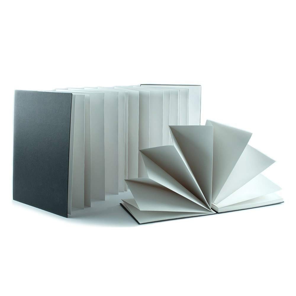 Seawhite Concertina Sketchbook A4 (8.3×11.7in) Black