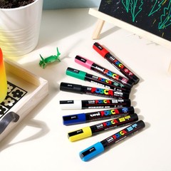 8Pc Acrylic Paint Marker Set for Art, Glass, Fabric, Wood, Metal, Canvas
