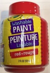 Crayola Washable Paint RED BLUE GREEN Buy now! Great Holiday Gift