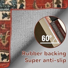 2×6 Rug Runners for Hallways, Non Slip Kitchen Washable Long Runner Rugs,
