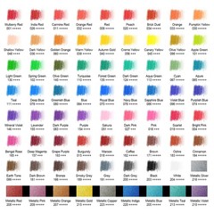 80PCS Colored Pencils Set for Adults – 72 Soft Core Colored Pencils with Sket…