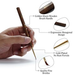Artify Extreme Detail Paint Brushes Professional, 20pcs Ultra-Fine & Multipe …