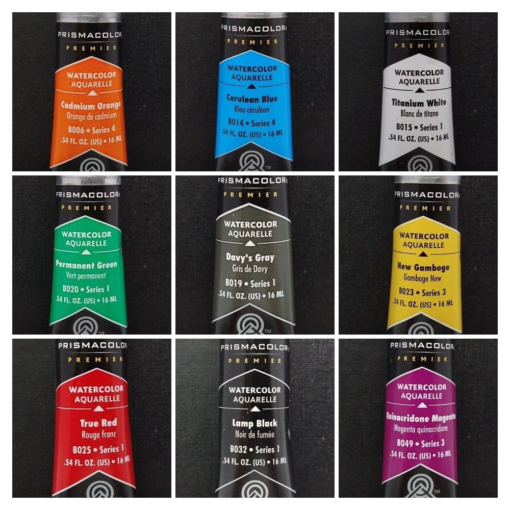Prismacolor Premier: Artist Quality Watercolor Paint – 3 Pack of .54 FL OZ Tubes